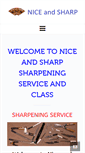 Mobile Screenshot of niceandsharp.com